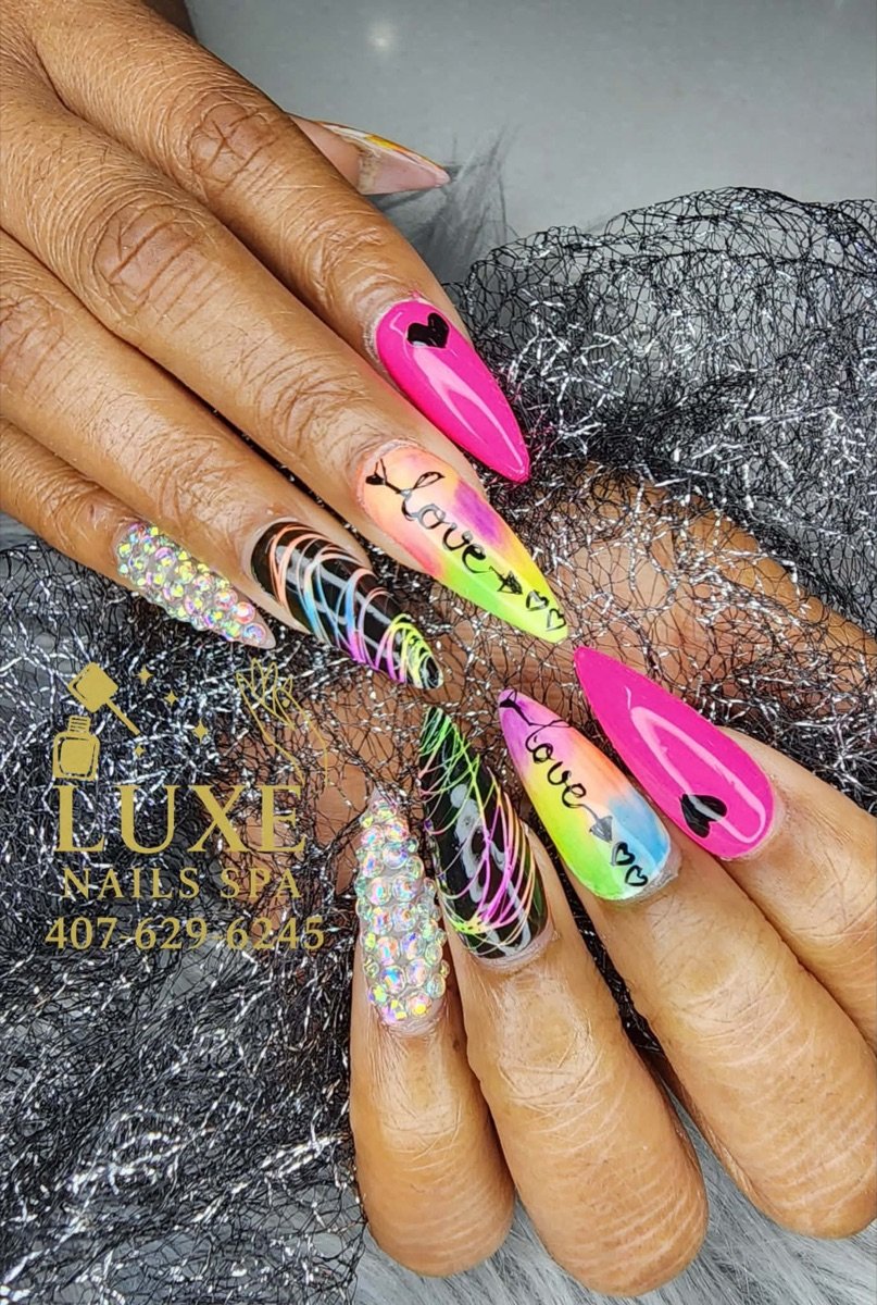 Nail art design 6 by LUXE NAIL SPA, Winter Park FL